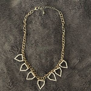 Gold and Silver Delicate Bauble Necklace